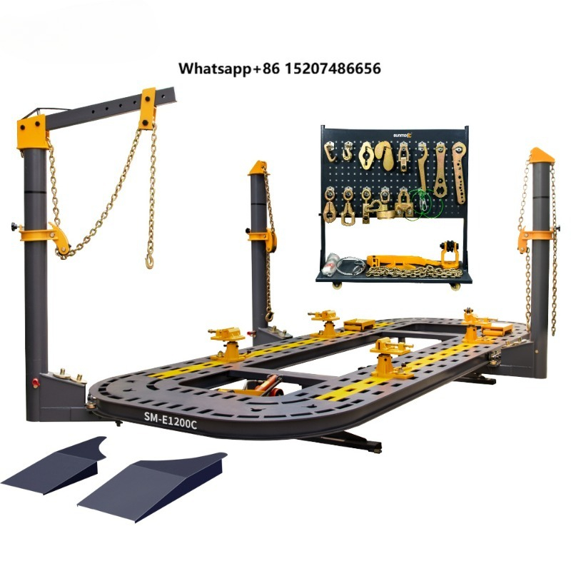 Car Frame Straightening - Недорогой 18-футовый стапель для вытягивания кузова