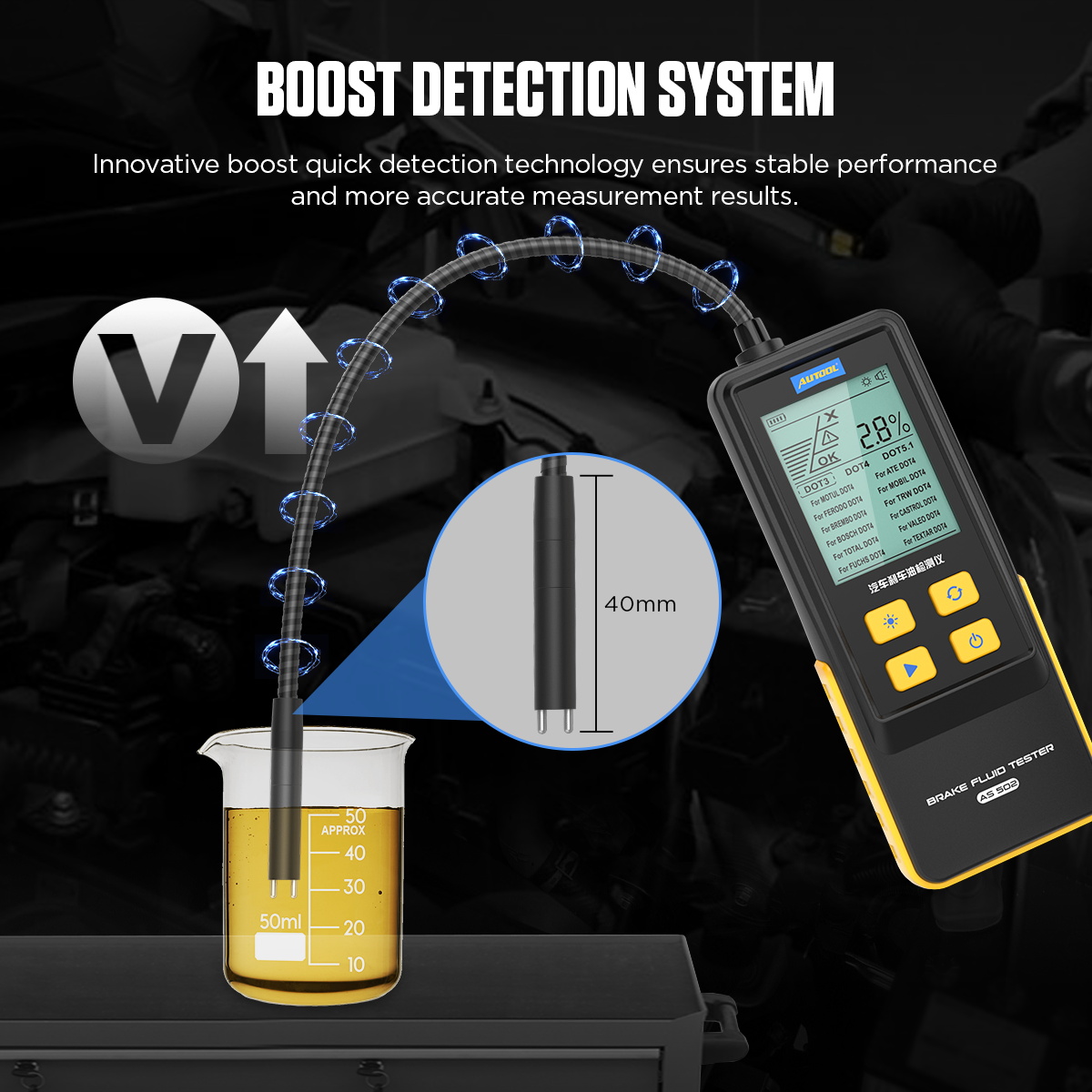 Auto Repair Shop For Transmissions - L AS505 Тестер жидкости трансмиссии Анализатор