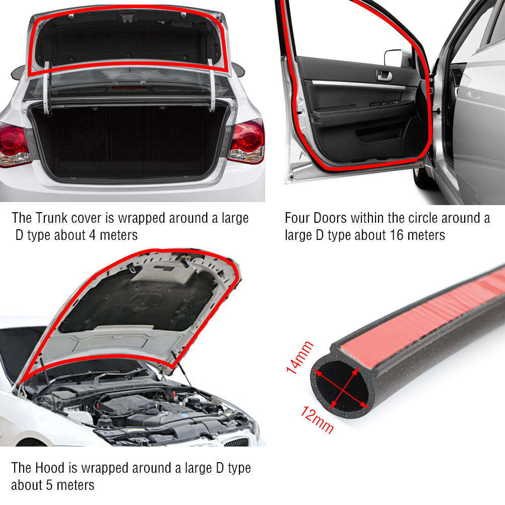 4 м DType резиновая уплотнител – обзор и цена Auto Body Filler
